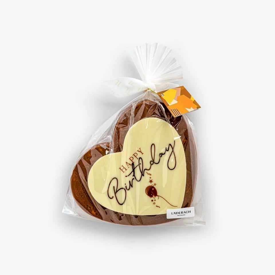 Frischschoggi Greeting Heart Happy Birthday