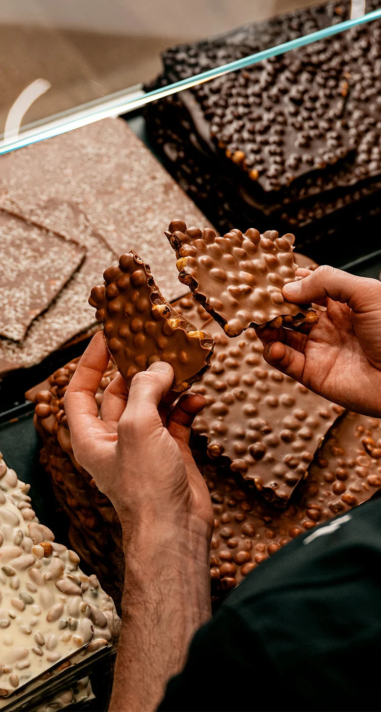 The secret of our chocolate?
It's freshness